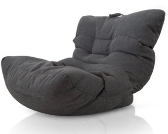 Pouf de salon pour adultes ou jeunes - Pouf design Teenage ou Gamer - Pouf XXL avec remplissage pour la décoration de la chambre