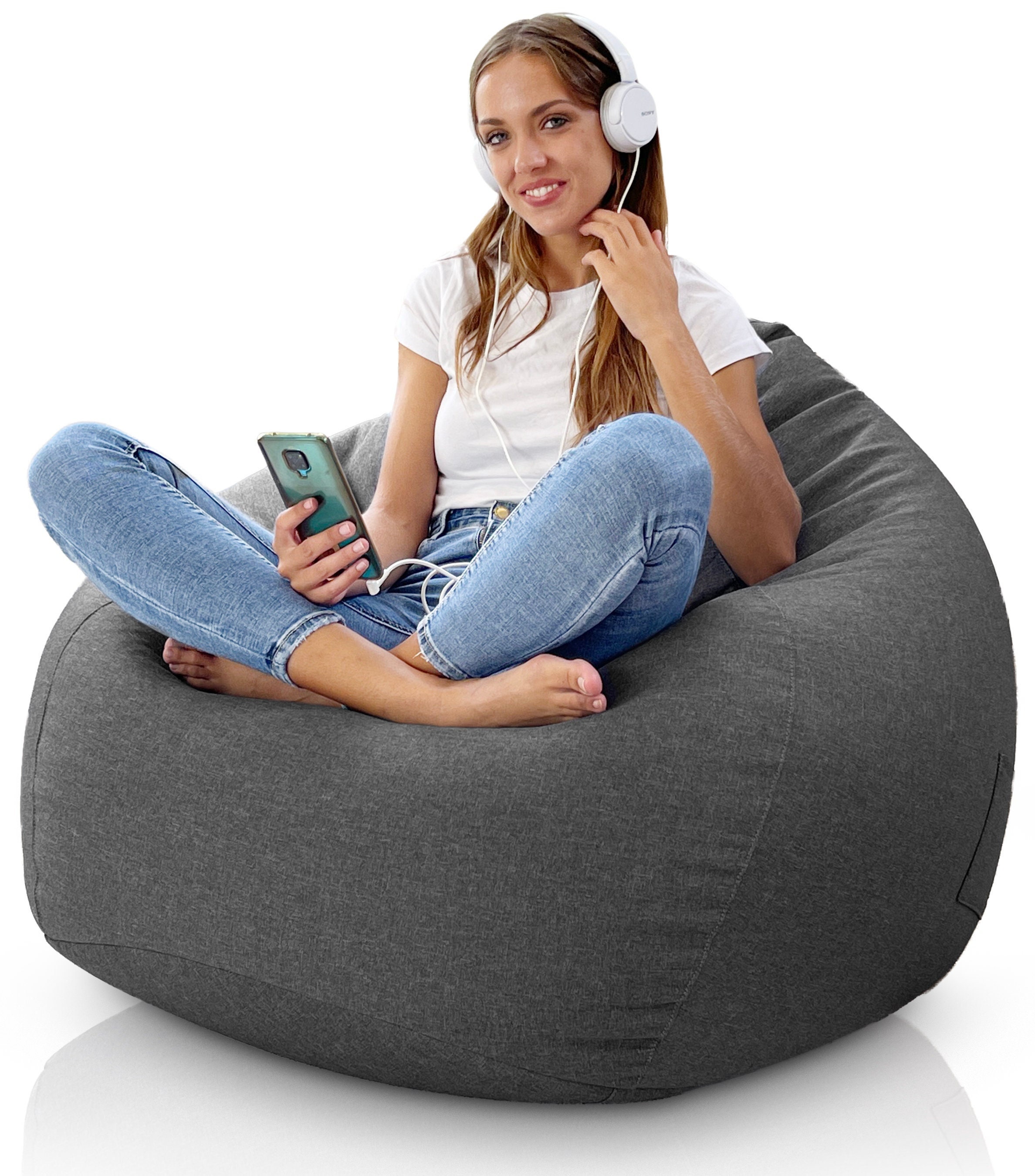 Pouf jeune ou adulte avec rembourrage Pouf gamer pour décoration chambre  ado Pouf enfant XXL -  France