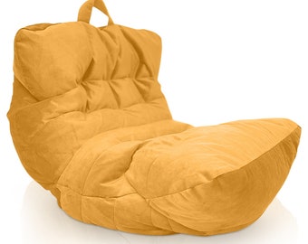 Pouf de salon pour adultes ou jeunes - Pouf design Teenage ou Gamer - Pouf XXL avec remplissage pour la décoration de la chambre