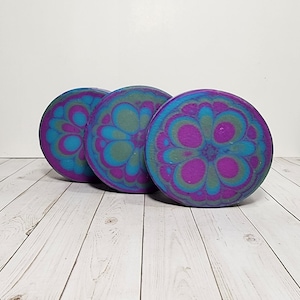 Calabrian Bergamot and Violet Scented Cold Process Soap
