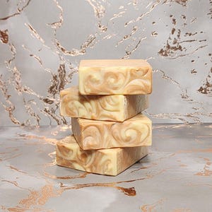 100% All Natural Floral Goat Milk Soap