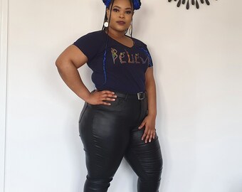 Believe Inscription Tshirt