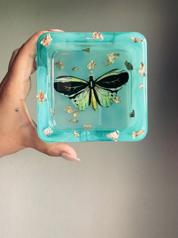 Custom Butterfly Ashtray Etsy