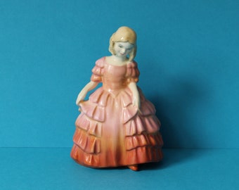Vintage Royal Doulton Lady Figurine “Rose” HN 1368 – Bone China Collectible Made in England