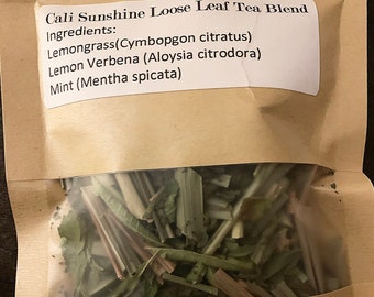 Cali Sunshine  Loose Leaf Tea Blend ( Caffeine Free Organic)