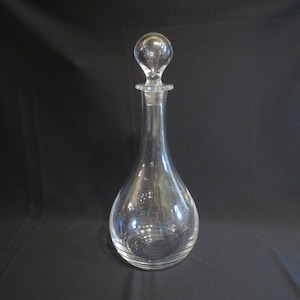 Val St. Lambert Crystal Gevaert Decanter with Stopper