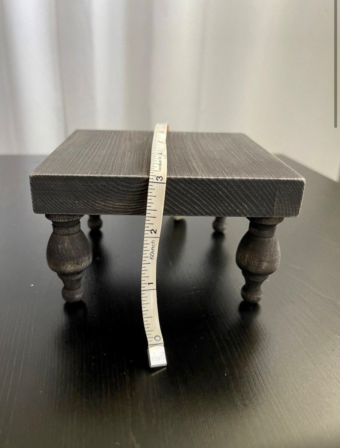 Wood Tray Riser, Round Wood Riser, Square Wood Riser, Decorative Tray, Country, Farmhouse, Plant