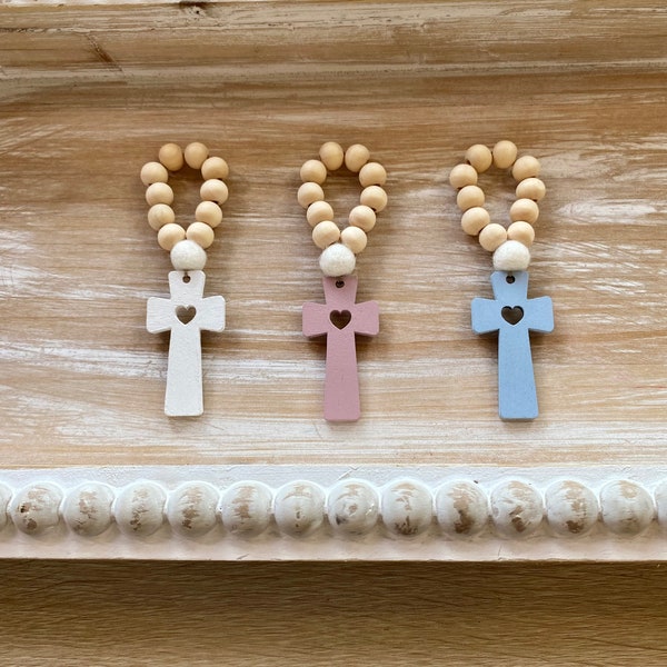 Small Rosary Favors, First Communion Favor, Baptism Favor, Mini Rosary, Recordatorios  Primera Communion, Bautizo, Confirmation Favors