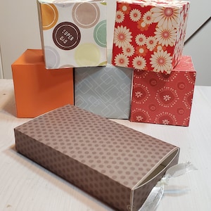 Explodierende Box Geschenk Bouncing Karte
