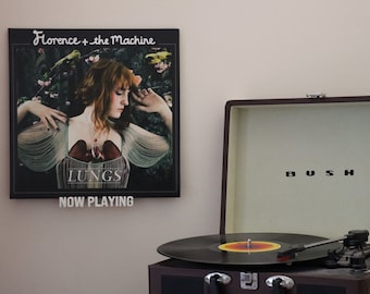 Speelt nu vinylplatenhouder