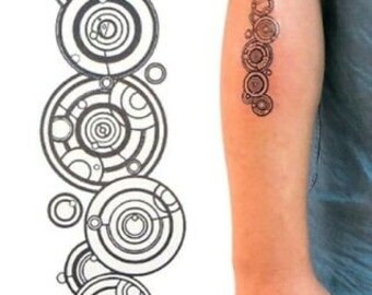 Doctor Who Temporary Tattoo Etsy