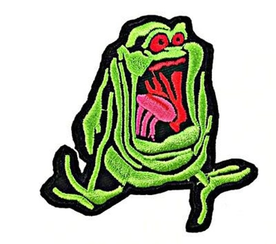 Ghostbusters Slimer Vinyl Sticker, Static Cling, or Vinyl Iron-On Decal
