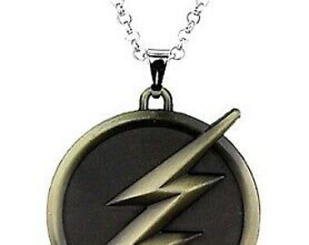 Flash charm Gold Plated Stainless Steel Necklace Rocking R Lightning Flash Choker Necklace Flash charm Gold Plated Stainless Steel Necklace Rocking R Lightning Flash Choker Necklace