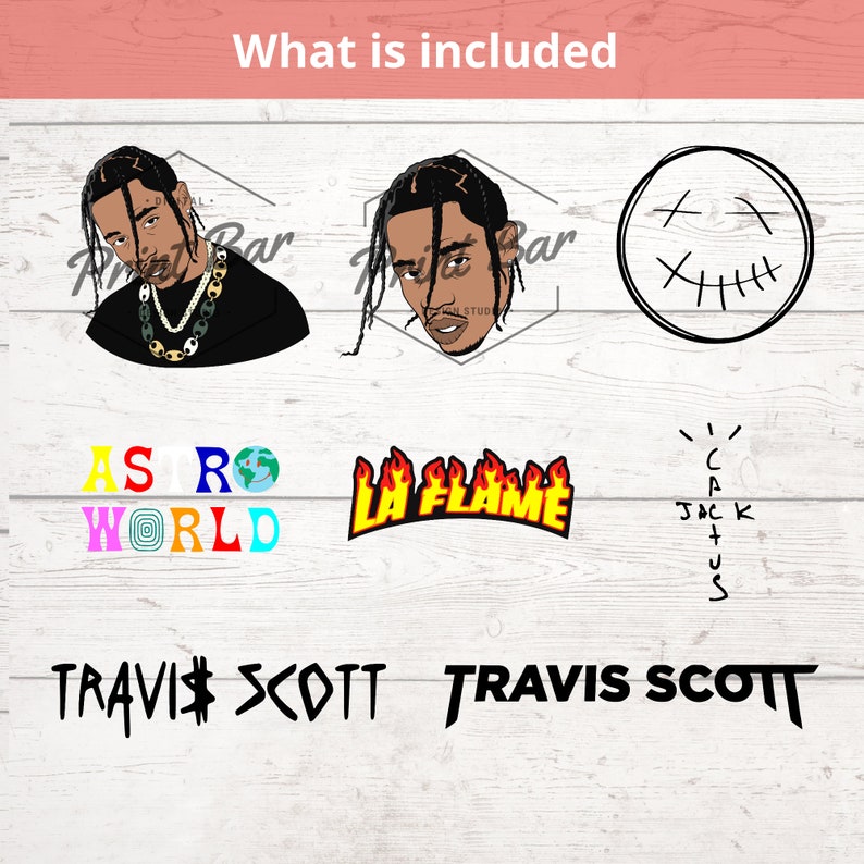 Travis Scott SVG / PNG | Etsy