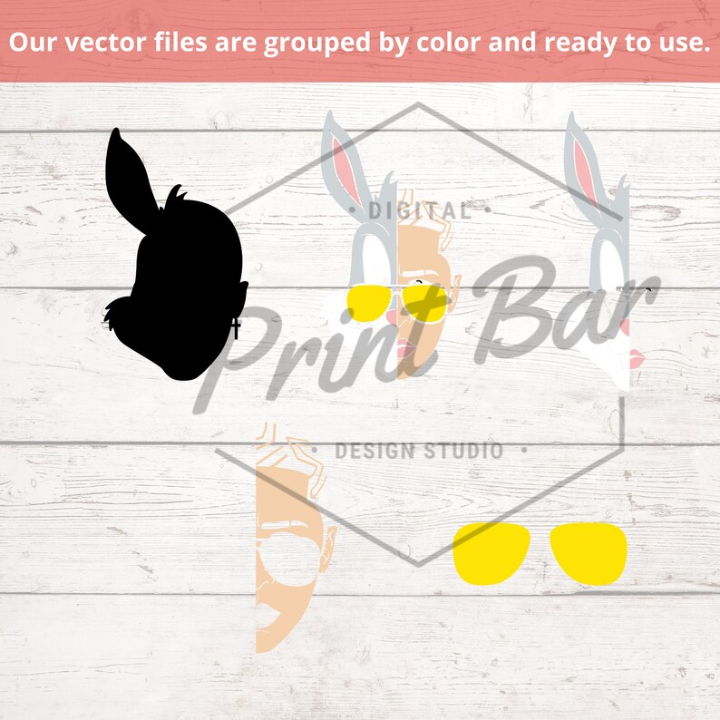 Download Bugs Bad Bunny SVG / PNG | Etsy
