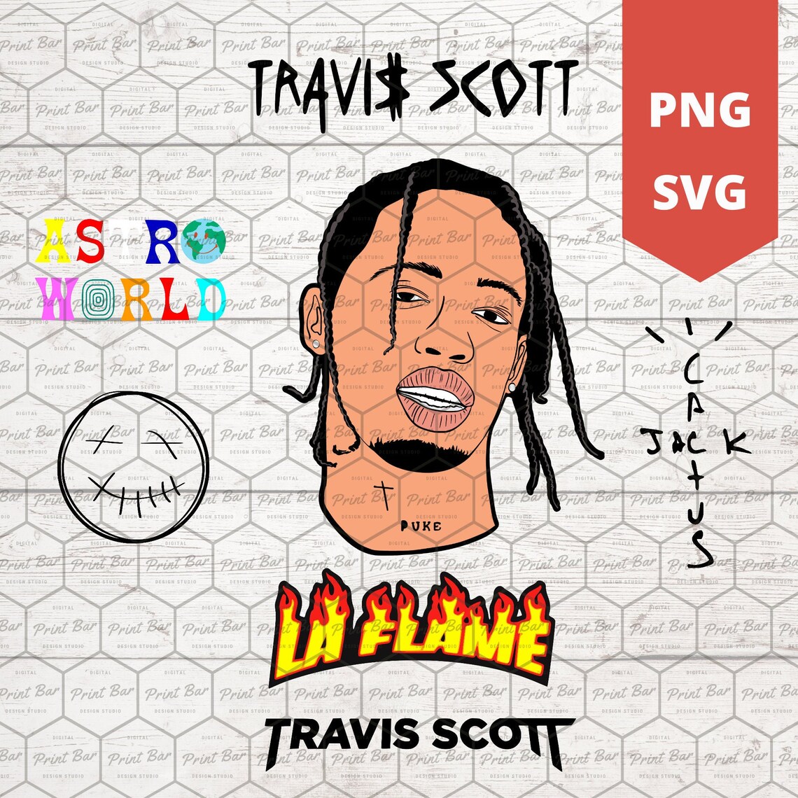 travis scott 6 draw