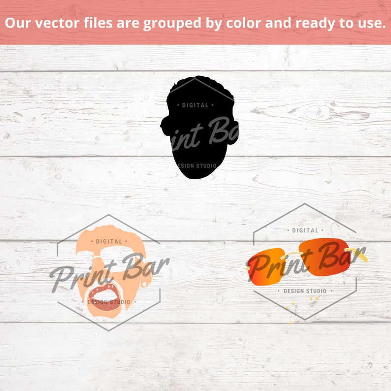 Download Bad Bunny face & logo SVG / PNG | Etsy