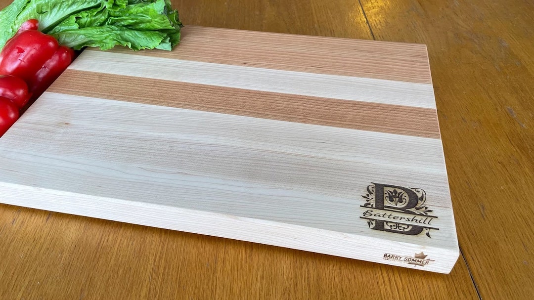 Edge Grain Cutting Board, Closing Gift, Realtors Etsy