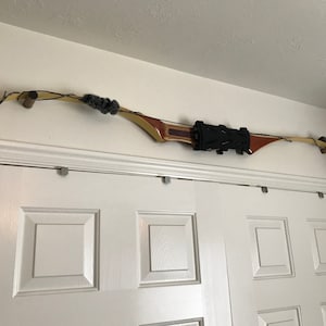 Duggh Archery Bow wall holder (rack) (Length = 3&quot;, Diameter = 1&quot;)