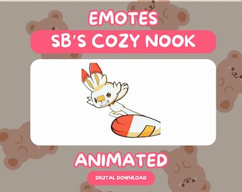 Scorbunny Kick Animated Emote for Twitch and Discord