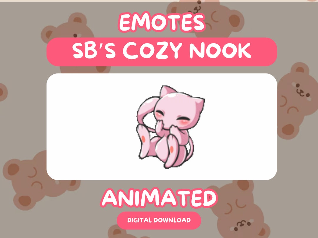 Mew Laughing Emote for Twitch and Discord - Etsy