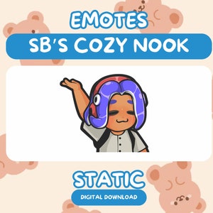 Splatoon 3 Inkling SLAY Emote for Twitch and Discord