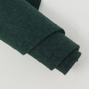 Evergreen - Hand Washed Merino Wool Blend Felt  Green | Soft & Durable for Crafting, Sewing, DIY Projects