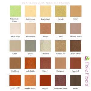 Choose 10 - Hand Washed Merino Wool Blend Felt 9"X12" Sheets | Soft & Durable for Crafting, Sewing, DIY Projects image 7