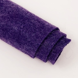 Grape Jelly - Hand Washed Merino Wool Blend Felt - Purple | Soft & Durable for Crafting, Sewing, DIY Projects