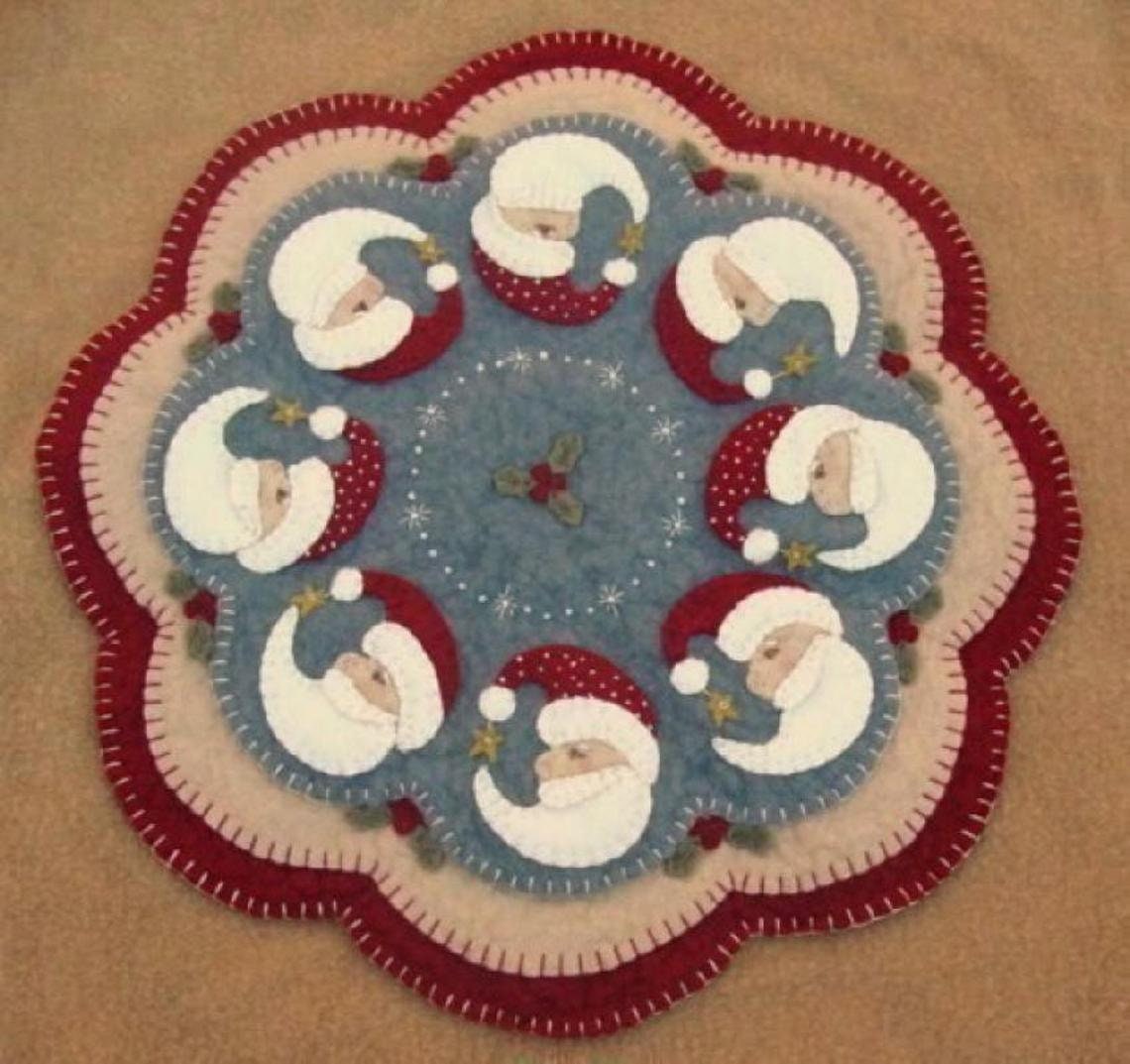 Prewashed Wool Felt Penny Rug Kit Believe Penny Lane Etsy