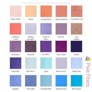 Choose 10 - Hand Washed Merino Wool Blend Felt 9"X12" Sheets | Soft & Durable for Crafting, Sewing, DIY Projects image 4