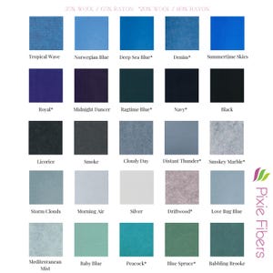 Choose 10 - Hand Washed Merino Wool Blend Felt 9"X12" Sheets | Soft & Durable for Crafting, Sewing, DIY Projects image 5