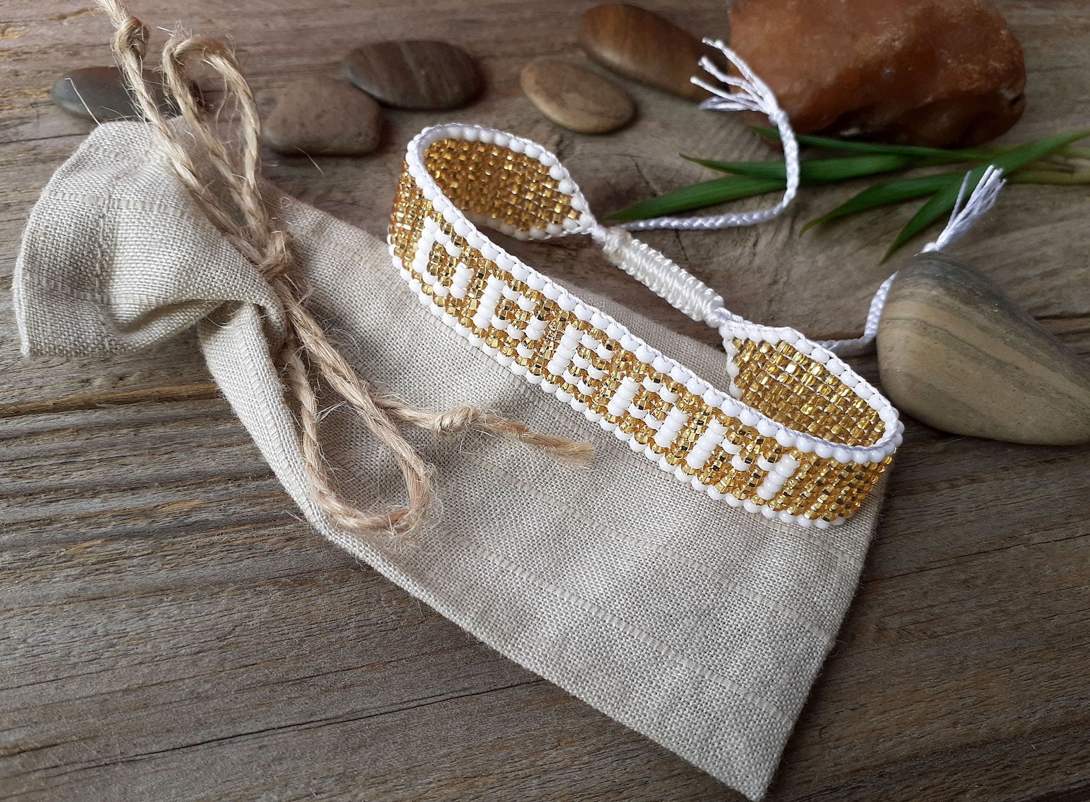 Personalized Beaded Bracelets for Girl