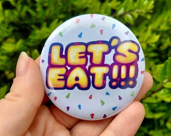 Five Nights at Freddy’s Let’s Eat Chica Button Badge (58mm)
