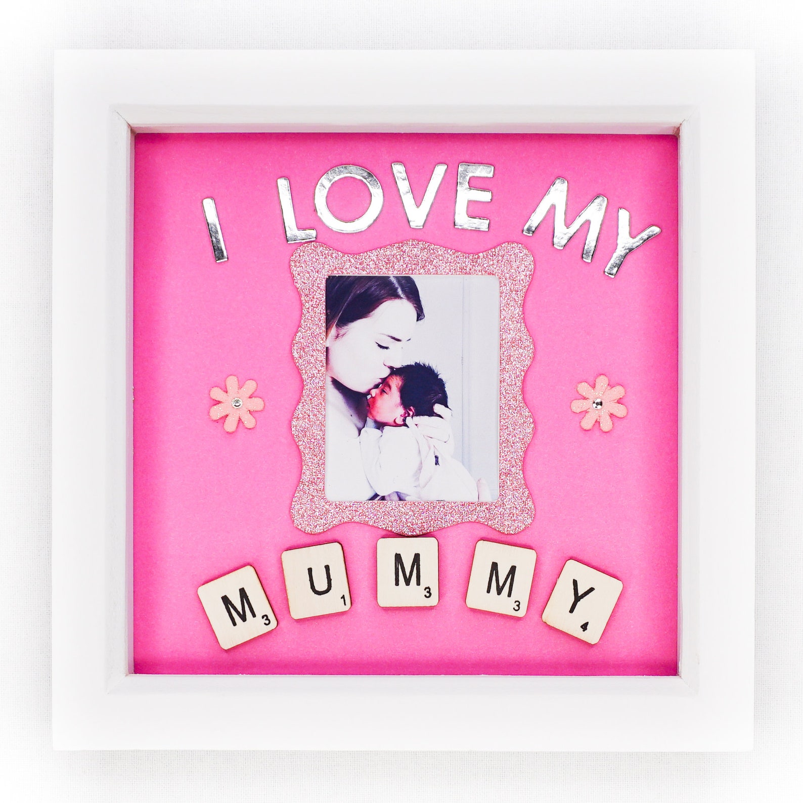 I Love My Mummy Frame Personalised I love Mummy gift Etsy