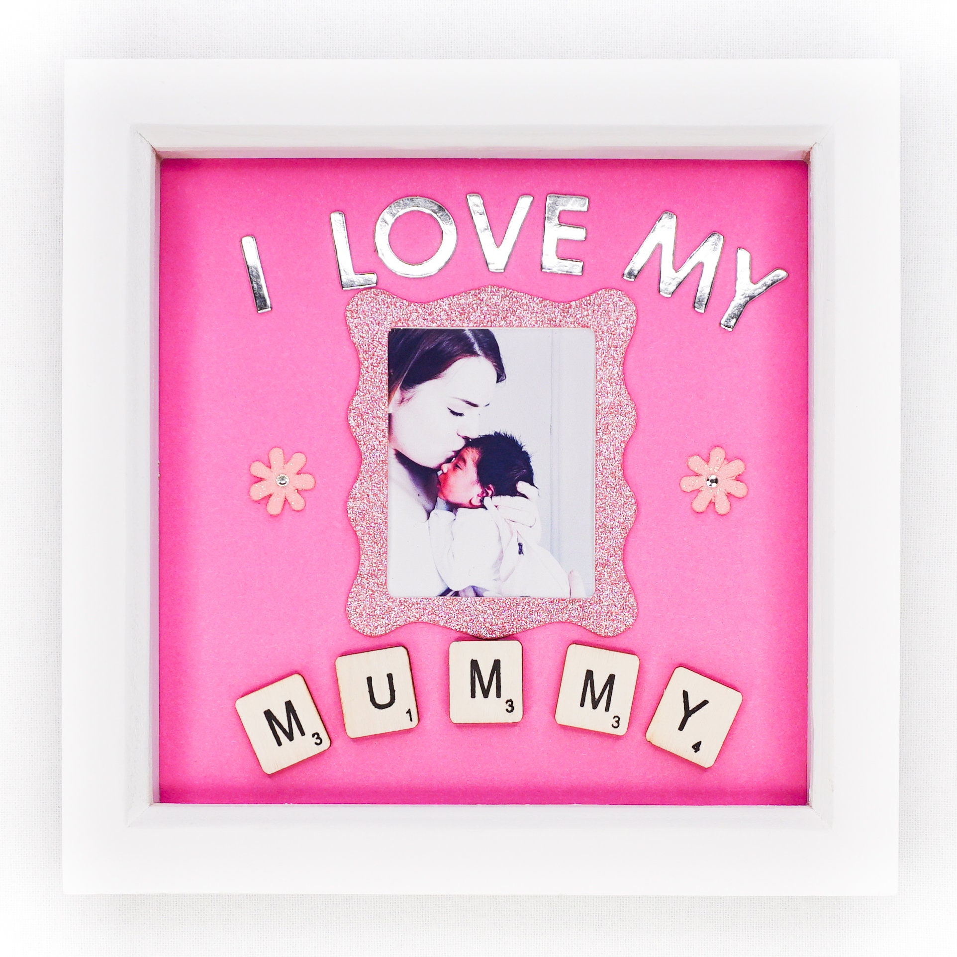 I Love My Mummy Frame Personalised I love Mummy gift Etsy