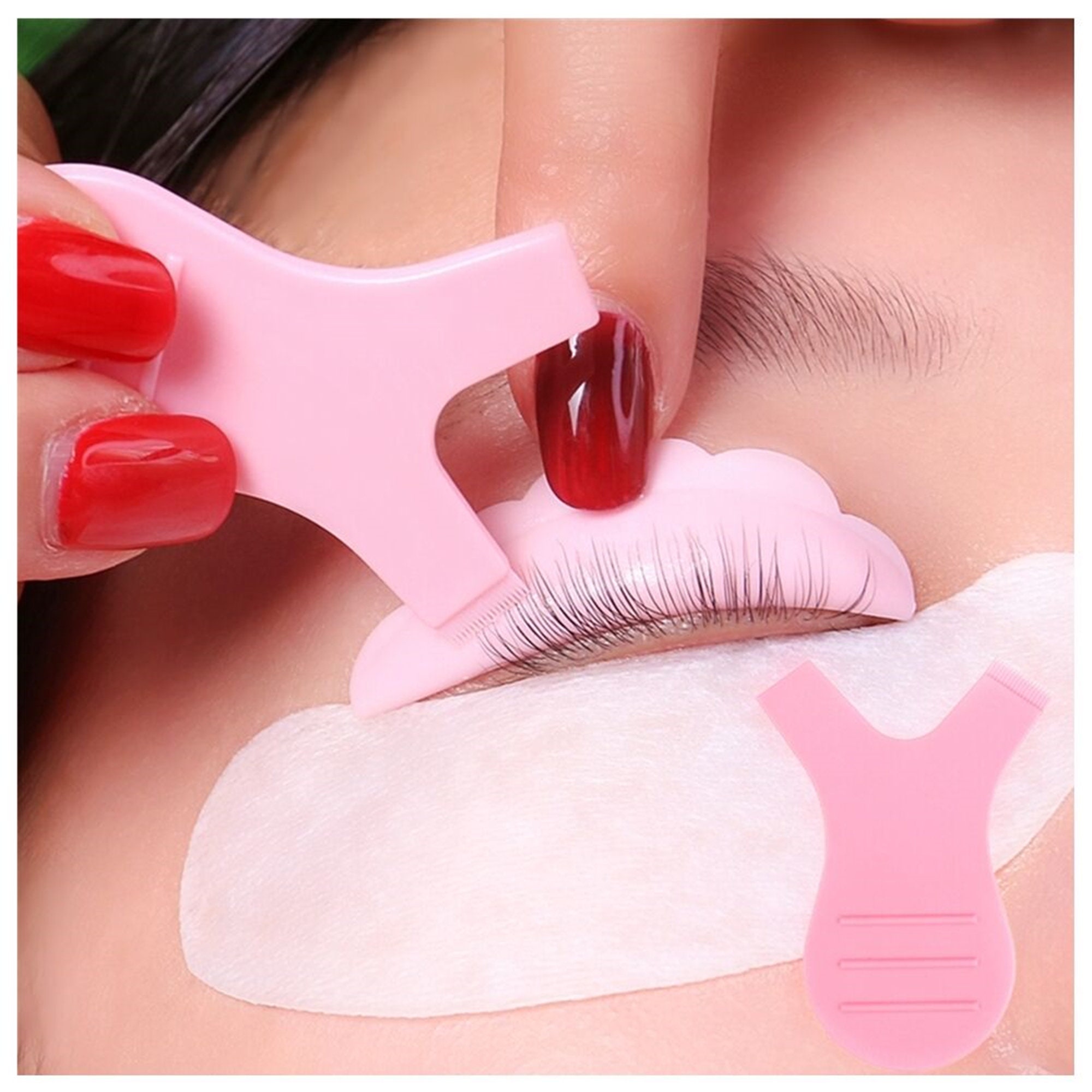 Libeauty Pink Y Brush Comb Lash Lift Tool 10 Pcs Reusable Y Etsy UK