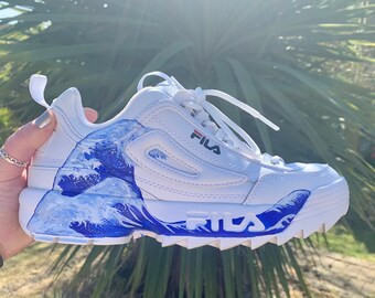 custom fila sneakers
