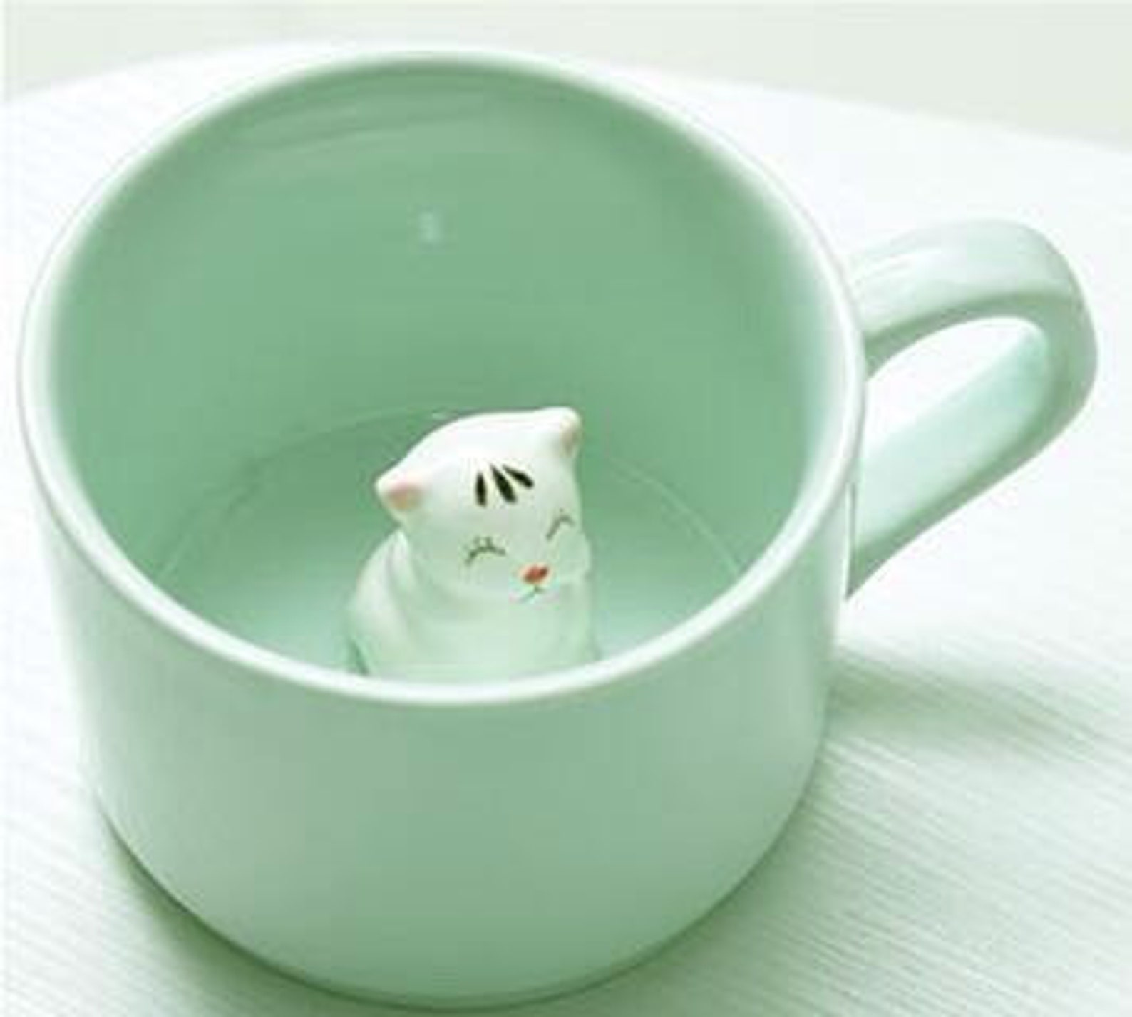 Peeking Animals Inside Mug 9 designs Animal Ceramic Mug Cat Etsy