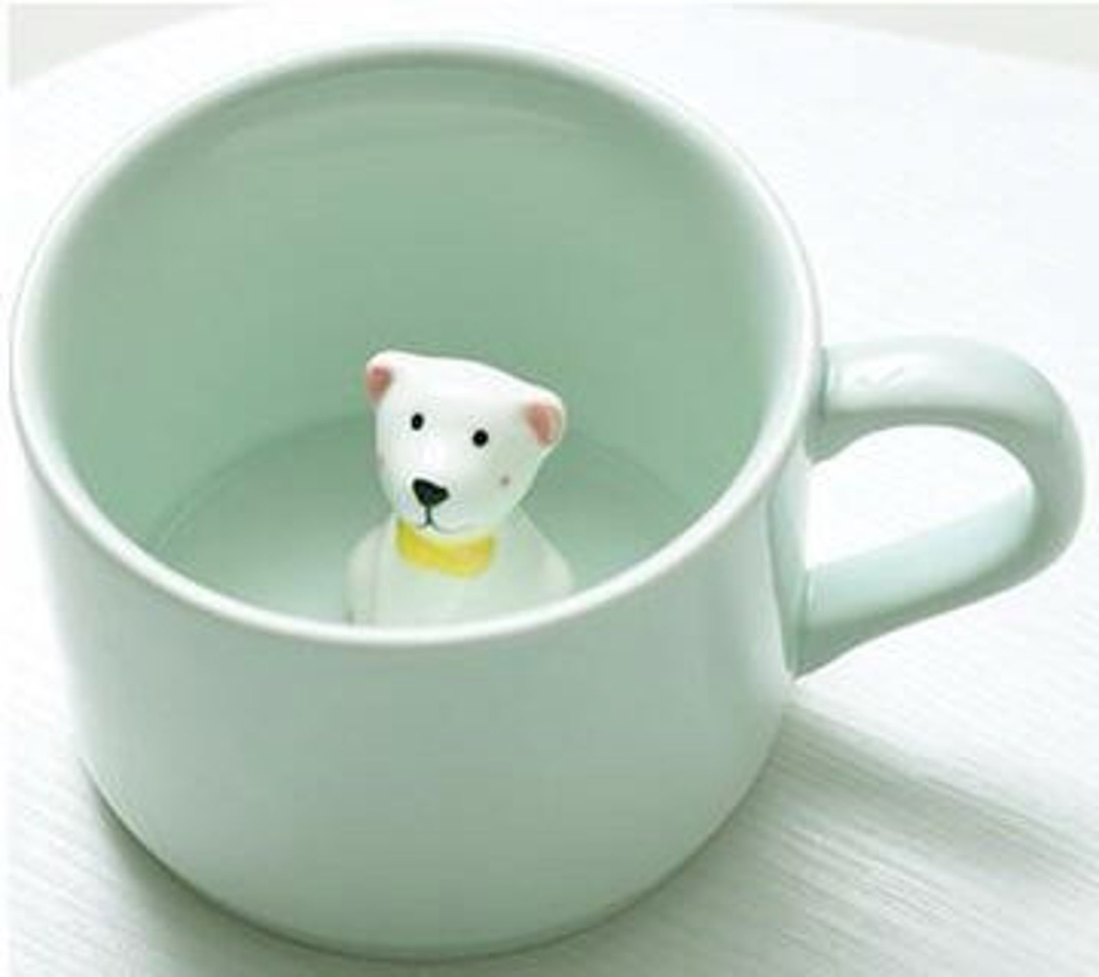 Peeking Animals Inside Mug 9 designs Animal Ceramic Mug Cat Etsy