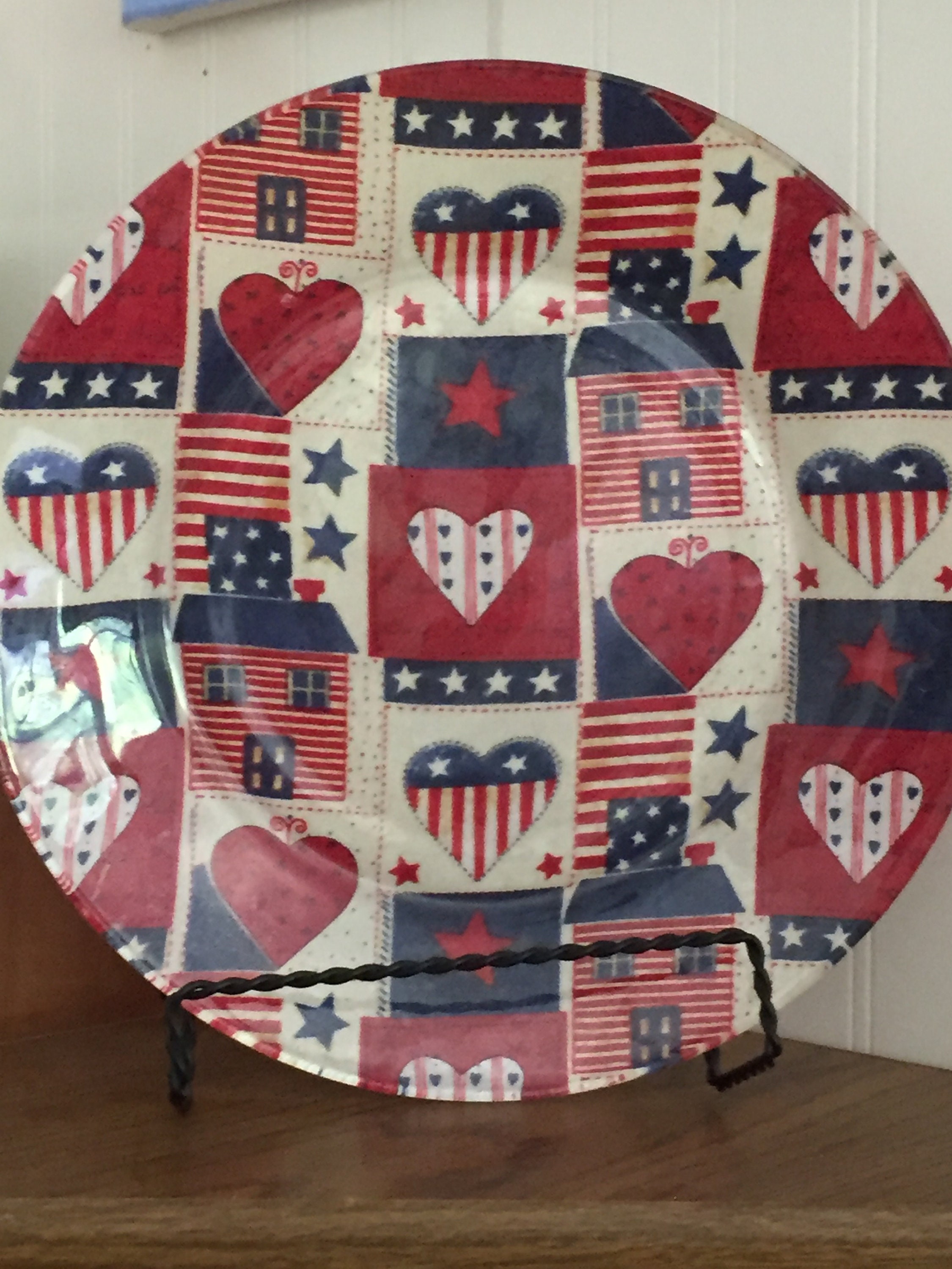 Decoupage Plates Etsy