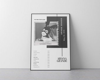 Ariana Grande Dangerous Woman Etsy