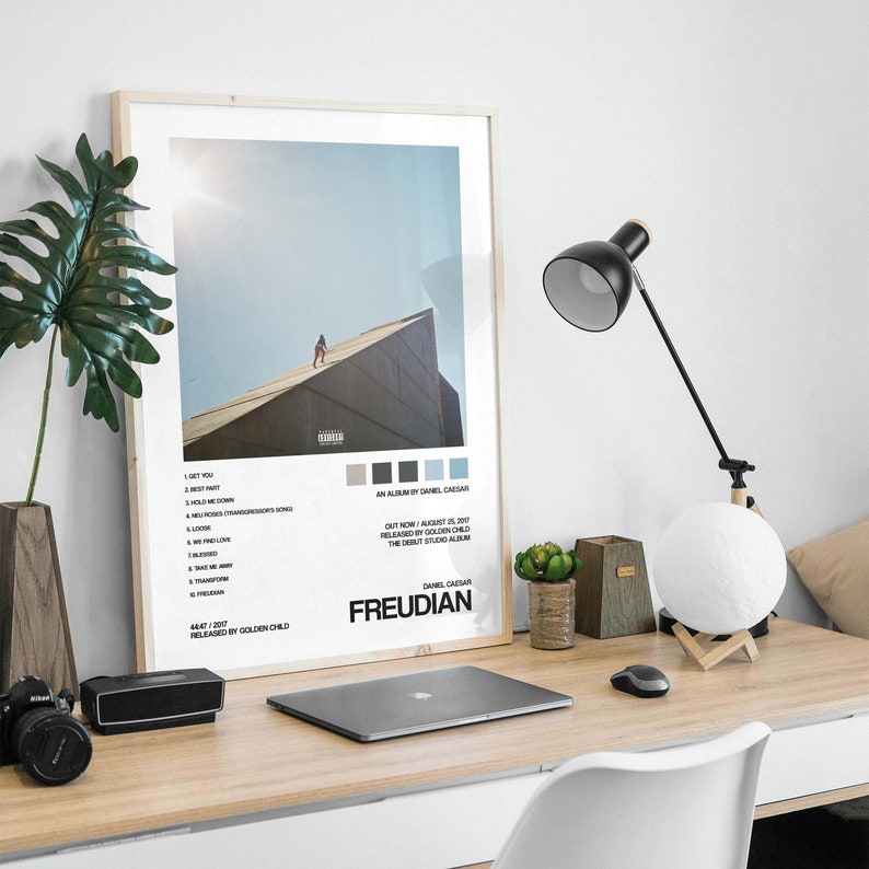 Daniel Caesar Freudian Album Cover Poster / Custom poster