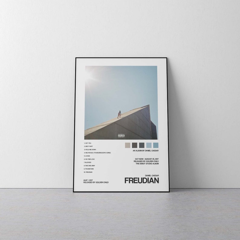 Daniel Caesar Freudian Album Cover Poster / Custom poster
