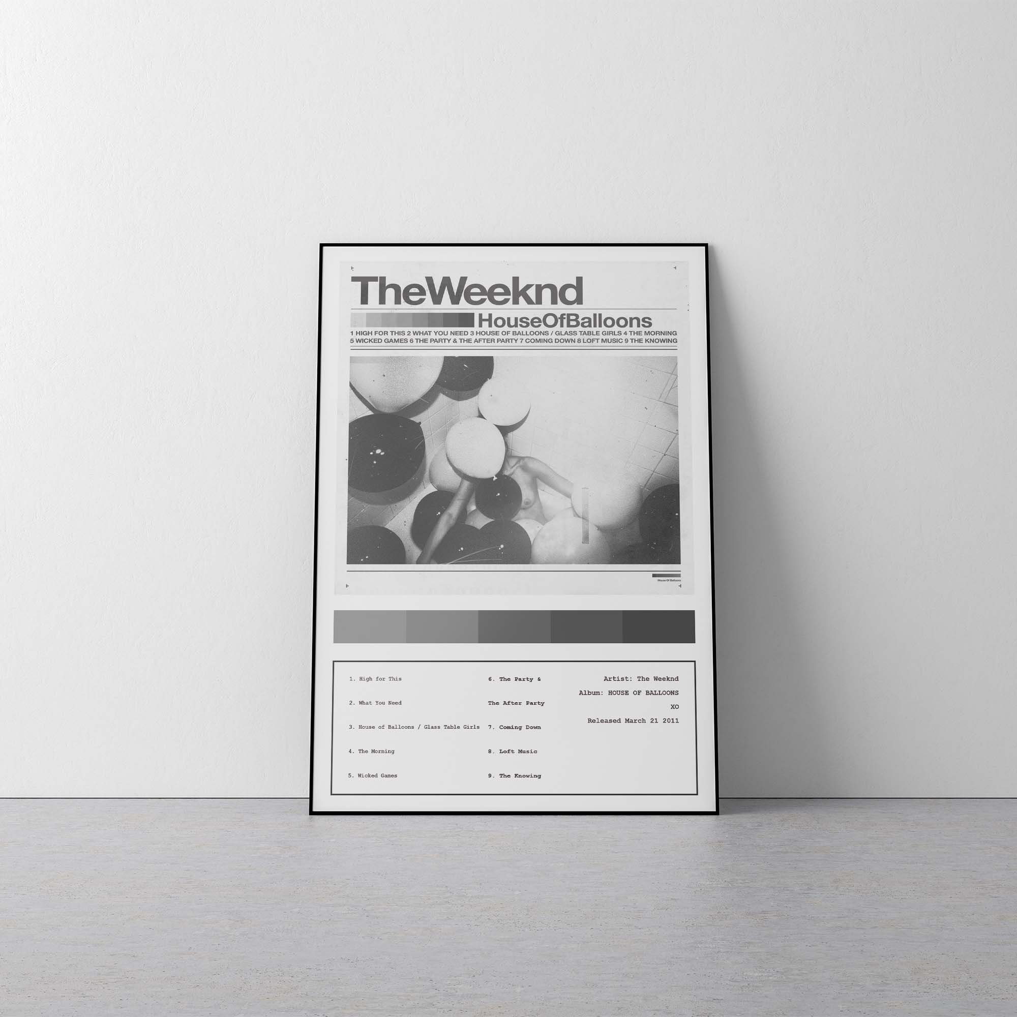 The Weeknd House Of Balloons Cover