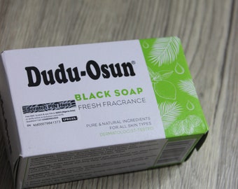 Dudu Osun Naturalne Czarne Mydło, Oryginalne Tradycyjne Czarne Mydło, Dudu Osun Surowe Czyste Afrykańskie Czarne Mydło Dla Pięknej Skóry, Bez Konserwantów