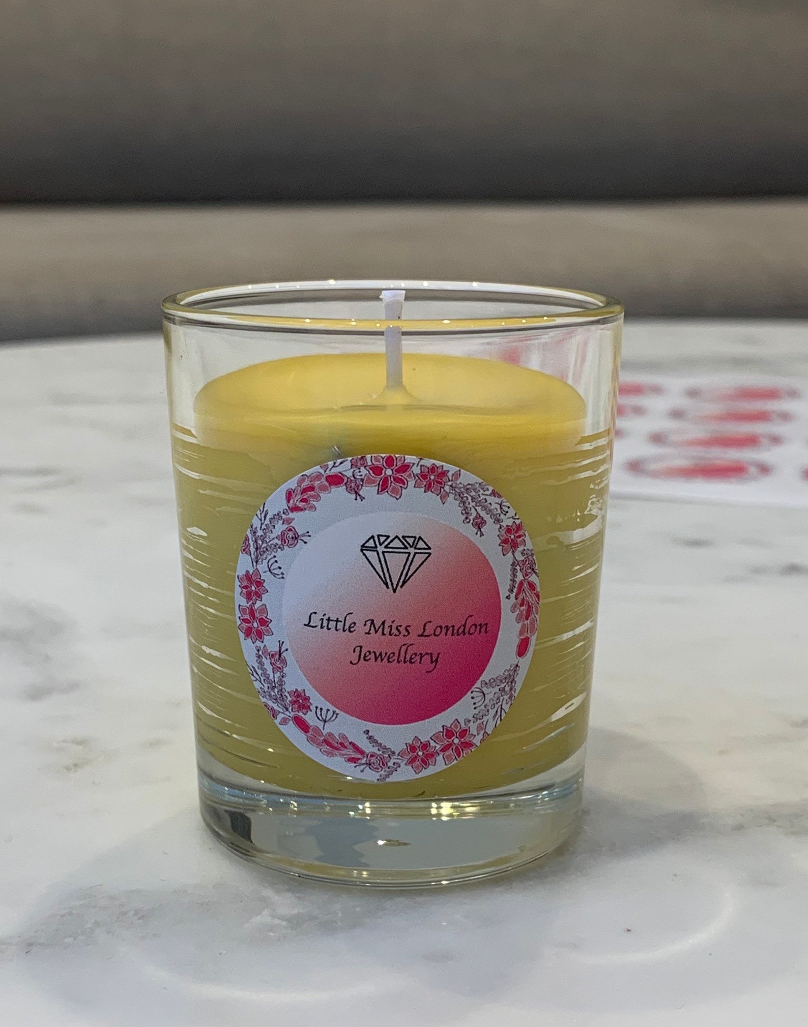 Scented Candle with Jewellery Scented Jewellery Candle Etsy