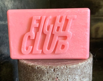 Fight Club /Tyler Durden/ Paper Street Soap Company/ Gift Soap Homemade Pink Fight Club Gifts/ Sage Juniper /All Natural Shea /