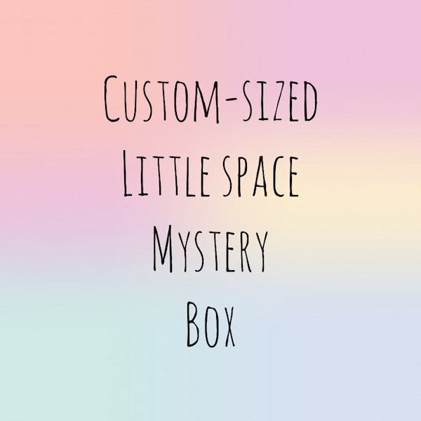 Custom Sized Little Space Mystery Starter Box