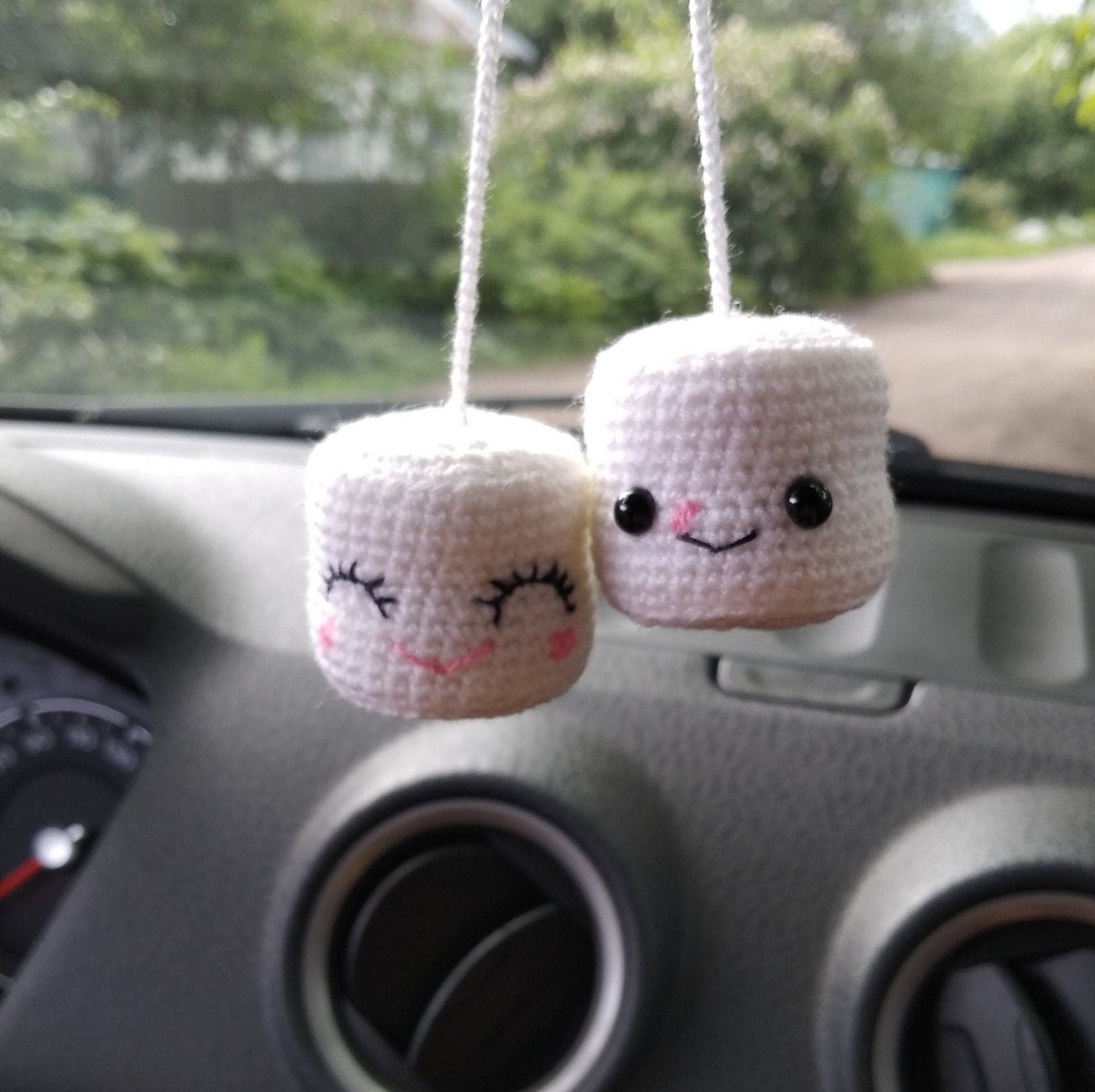 Onigiri Sushi Car Accessories, Cute Car Accessories Women Teens